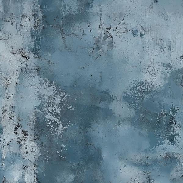 Beton Grunge Petrol – French Terry Meterware